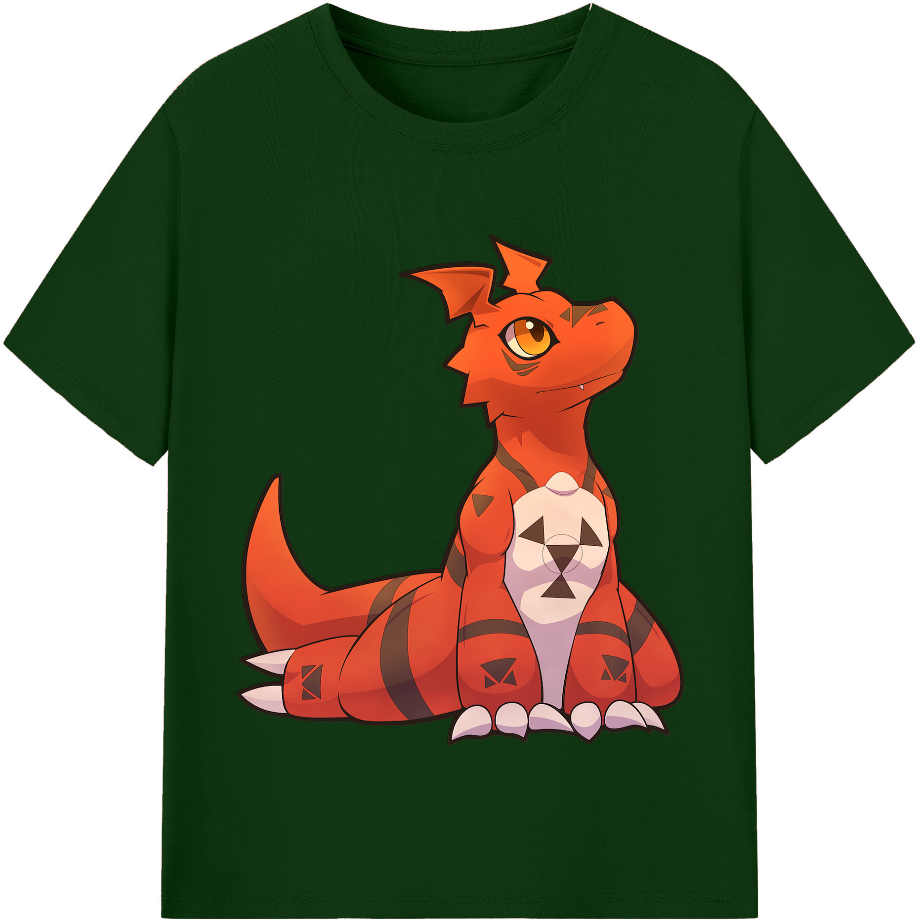 （画像用） Digimon デジタルモンスター/デジモン 綿100％半袖Tシャツ（フロントプリント）